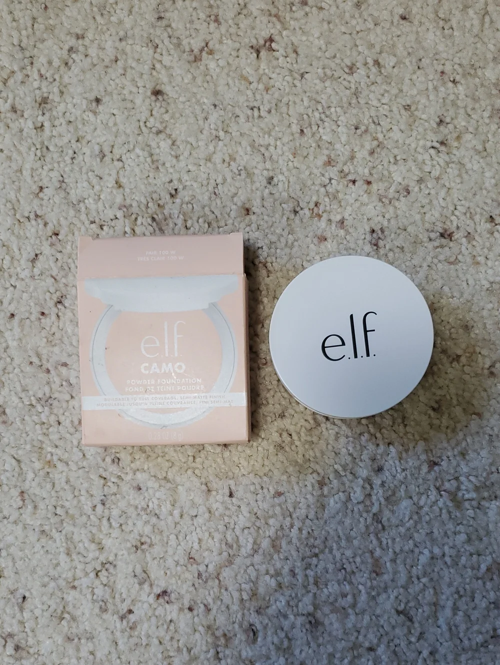 e.l.f. Camo Powder Foundation Compact - Light Beige